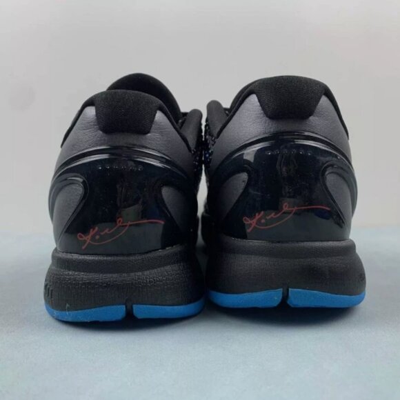 Zoom Kobe 6 'Dark Knight' Black Blue Men's - Picture 2 of 7